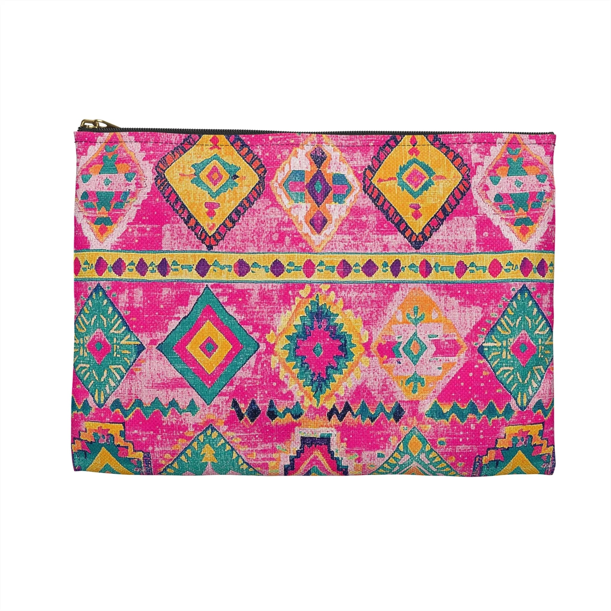 Turkish Kilim Print Pouch - The Global Wanderer