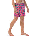 All-Over Print Recycled Swim Trunks - The Global Wanderer