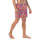 Turkish Kilim Recycled Men's Swim Trunks - The Global Wanderer