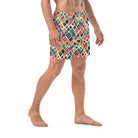 Turkish Kilim Recycled Men's Swim Trunks - The Global Wanderer