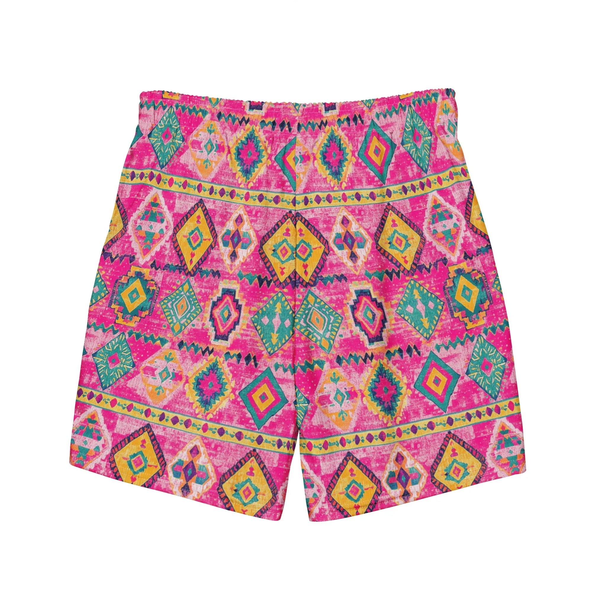 Turkish Kilim Recycled Men's Swim Trunks - The Global Wanderer