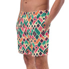 Turkish Kilim Recycled Men's Swim Trunks - The Global Wanderer