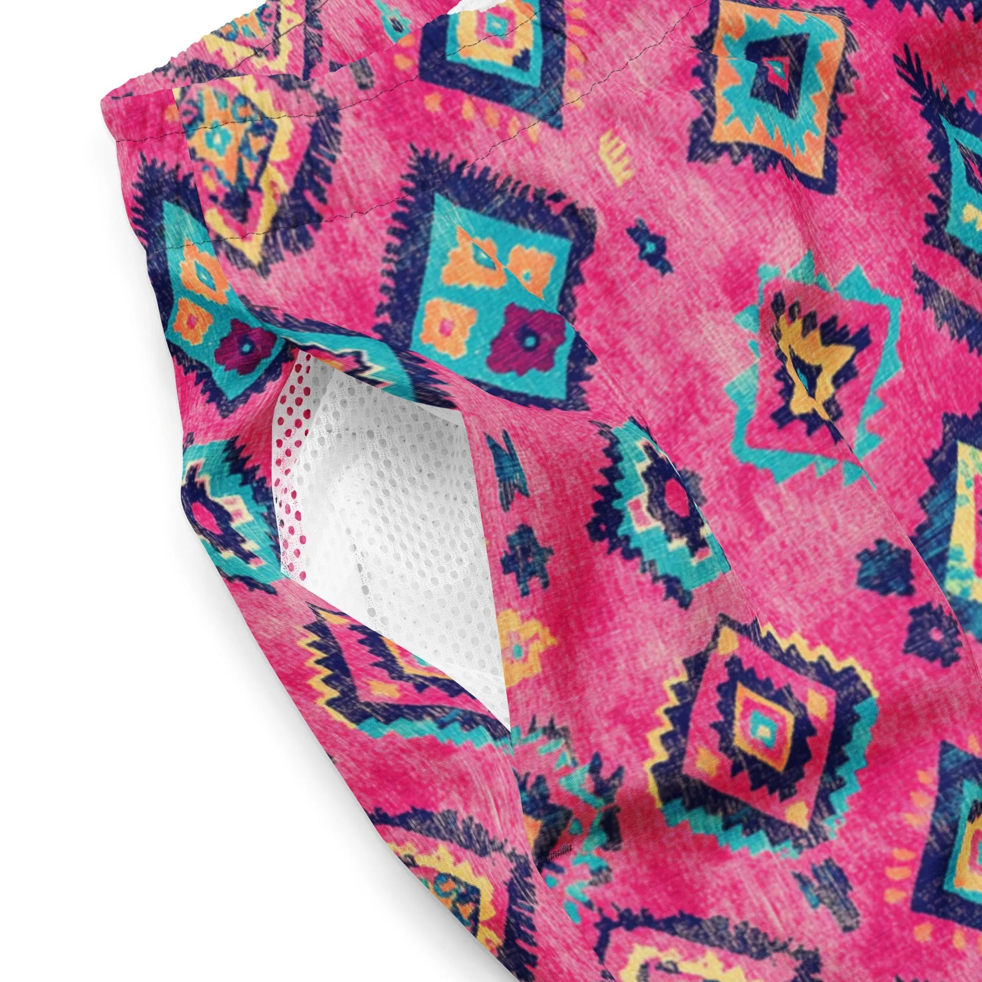 All-Over Print Recycled Swim Trunks - The Global Wanderer