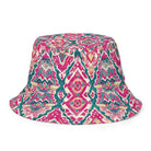 Turkish Kilim Reversible Bucket Hat - The Global Wanderer