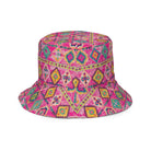 Turkish Kilim Reversible Bucket Hat - The Global Wanderer