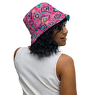 Turkish Kilim Reversible Bucket Hat - The Global Wanderer