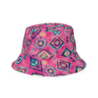 Turkish Kilim Reversible Bucket Hat - The Global Wanderer