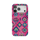 Turkish Kilim Tough MagSafe iPhone Case - The Global Wanderer