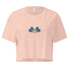 Ukrainian Folk Art Embroidered Cropped T-Shirt - The Global Wanderer