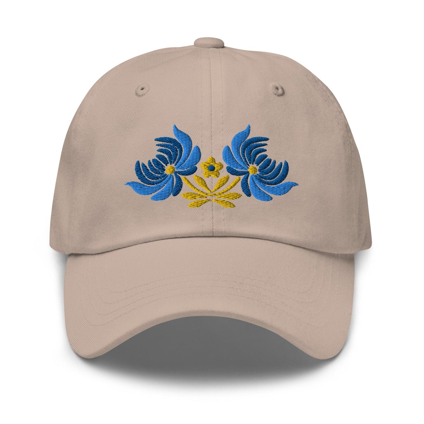 Ukrainian Folk Art Embroidered Dad Hat - The Global Wanderer