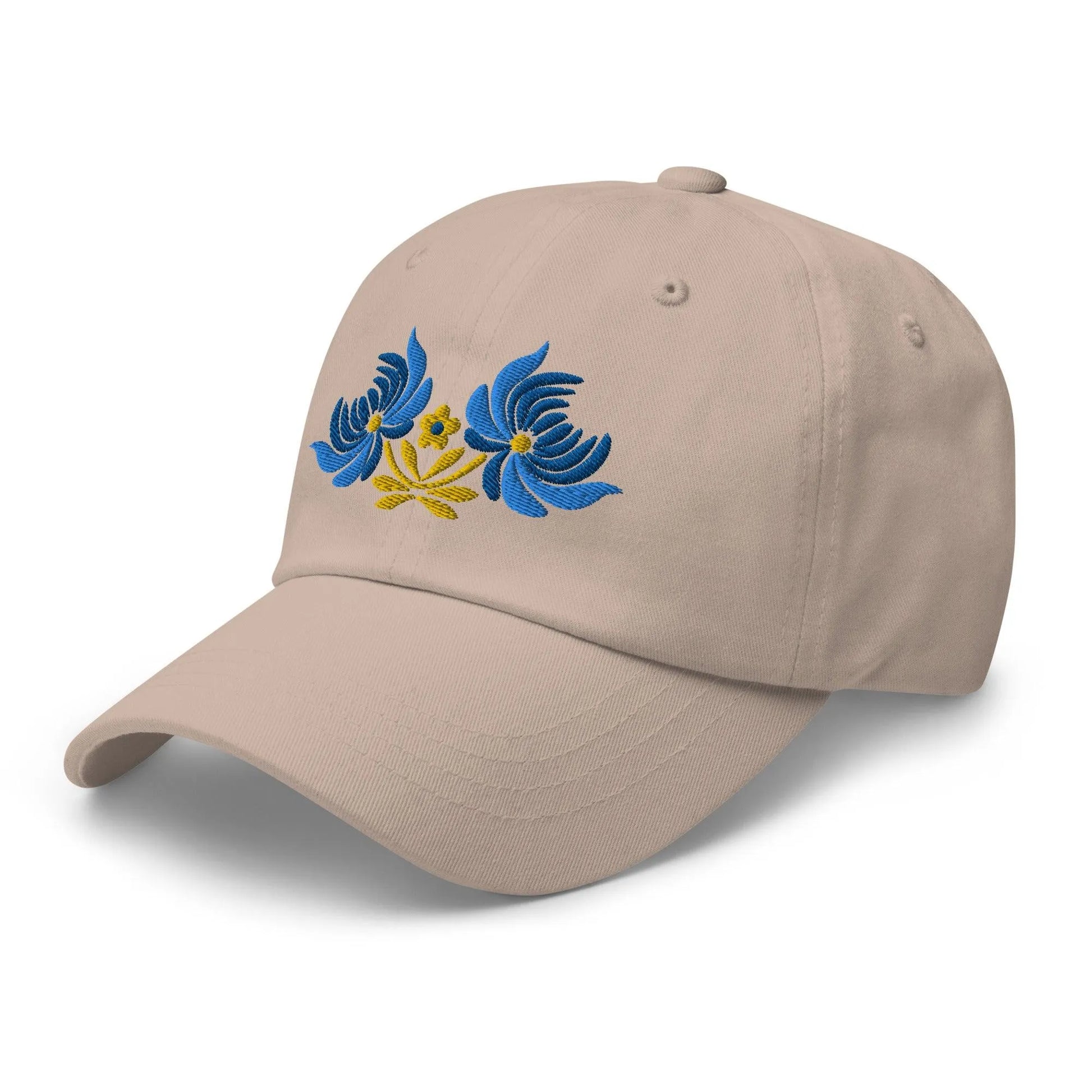 Ukrainian Folk Art Embroidered Dad Hat - The Global Wanderer