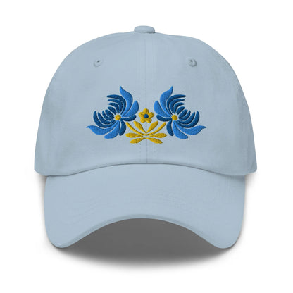 Ukrainian Folk Art Embroidered Dad Hat - The Global Wanderer