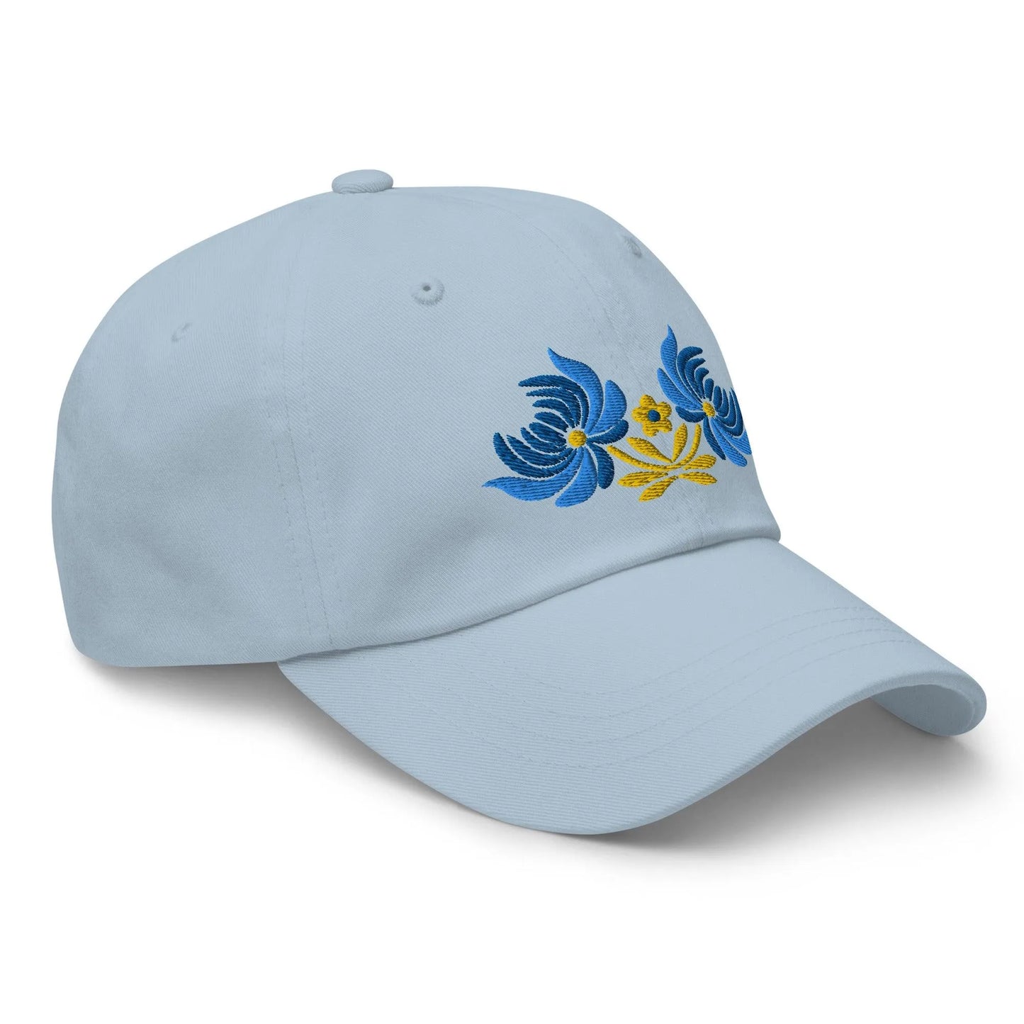 Ukrainian Folk Art Embroidered Dad Hat - The Global Wanderer