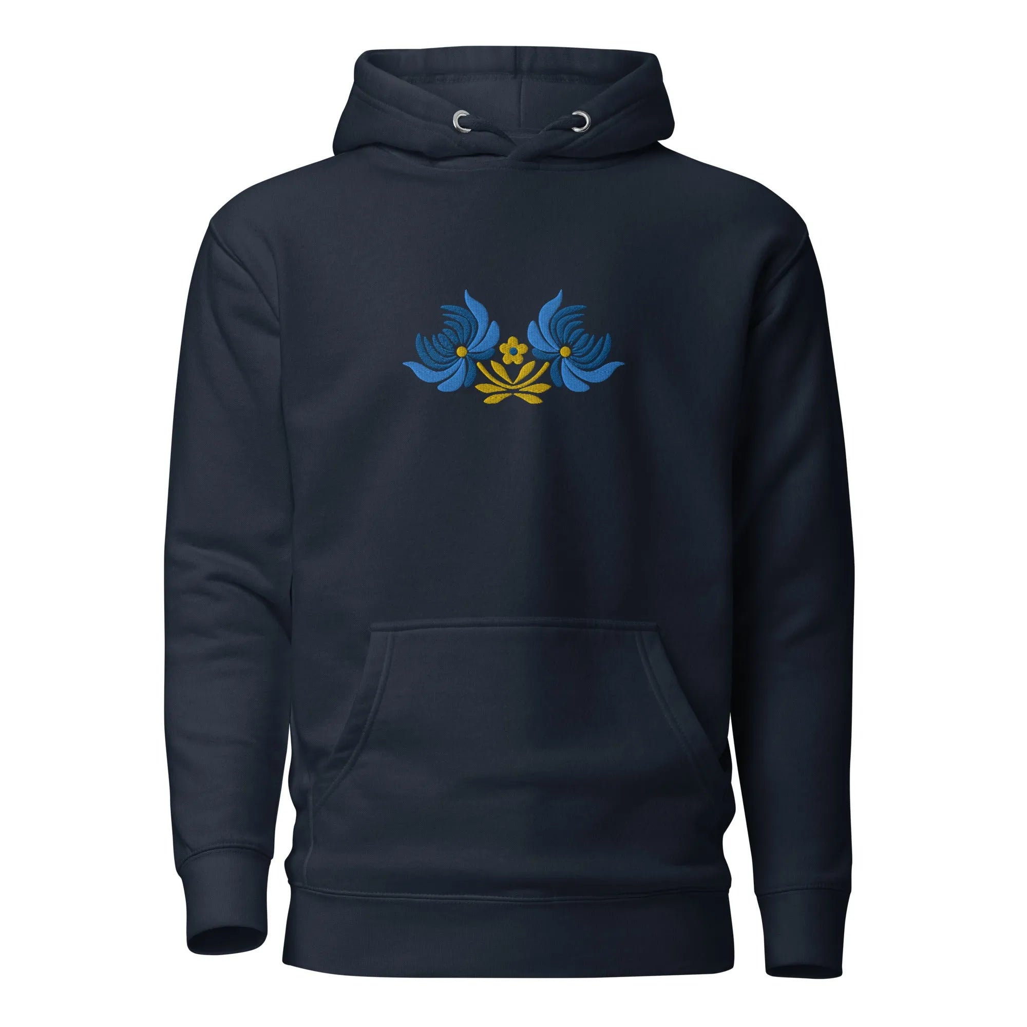 Hot Embroidery Hoodie, Ukrainian emroidery, Ukrainian emblem