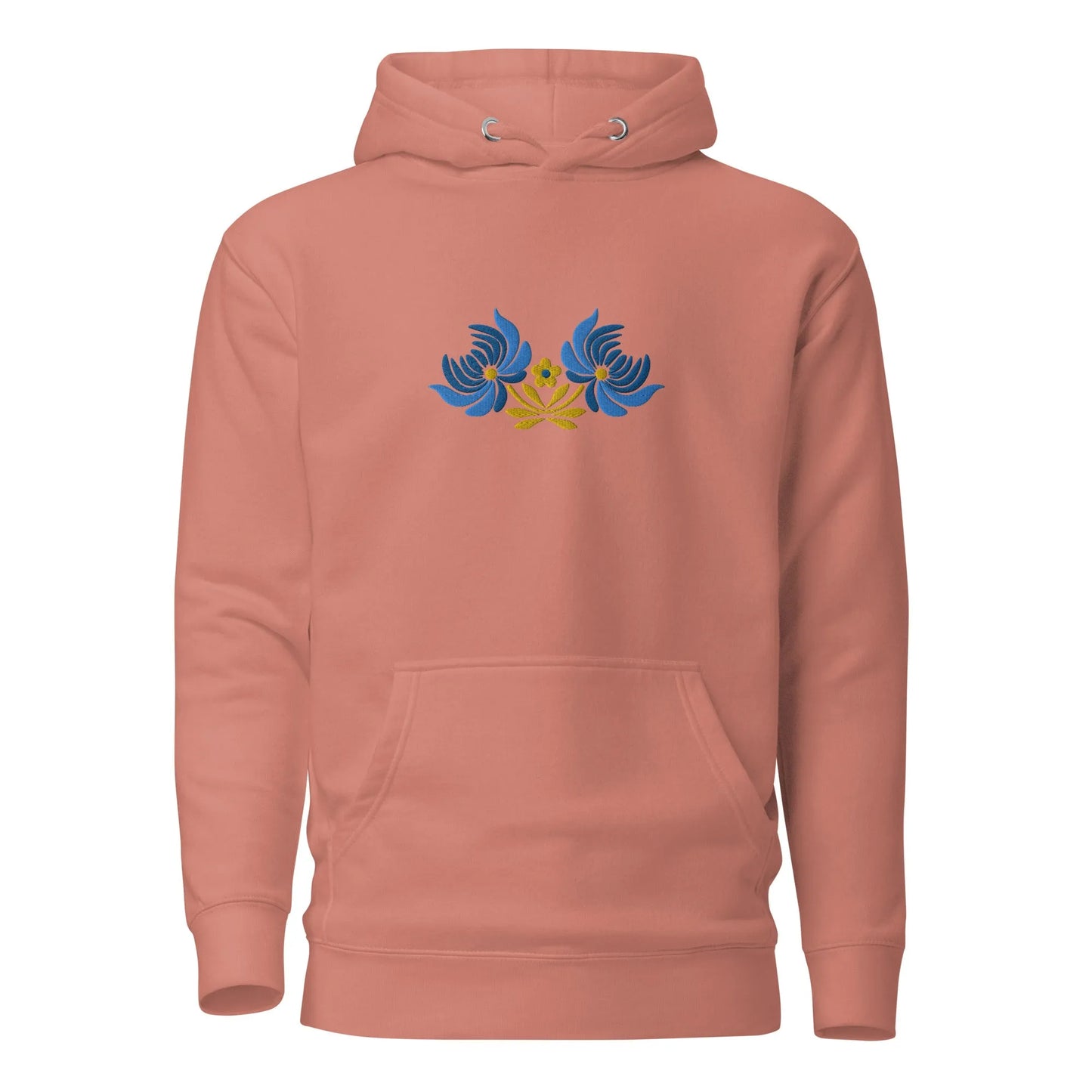 Ukrainian Folk Art Embroidered Hoodie - The Global Wanderer