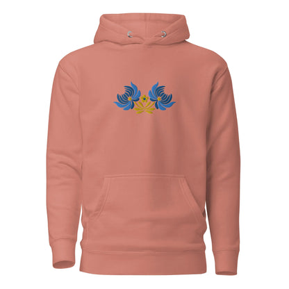 Ukrainian Folk Art Embroidered Hoodie - The Global Wanderer