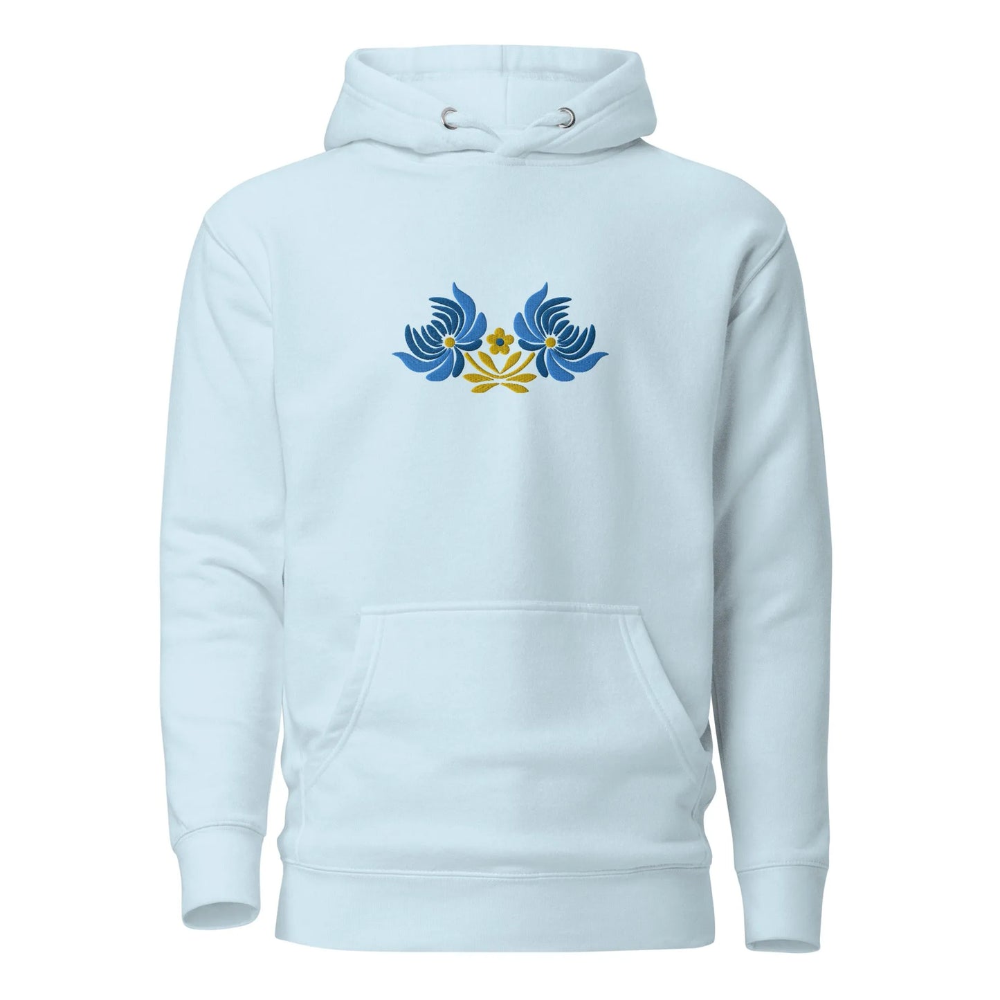 Ukrainian Folk Art Embroidered Hoodie - The Global Wanderer