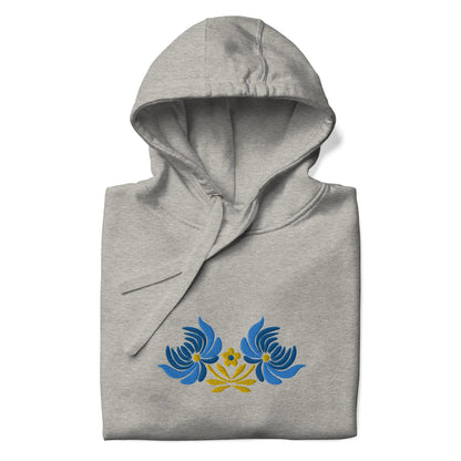 Ukrainian Folk Art Embroidered Hoodie - The Global Wanderer