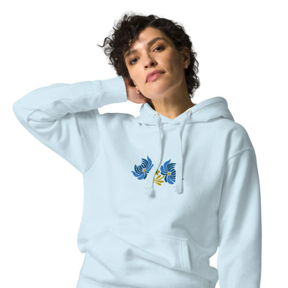 Ukrainian Folk Art Embroidered Hoodie - The Global Wanderer