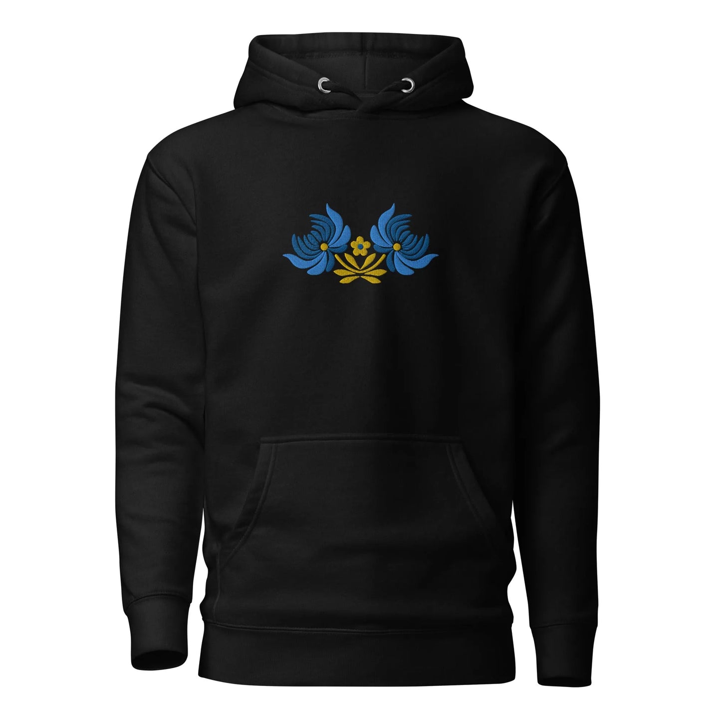 Ukrainian Folk Art Embroidered Hoodie - The Global Wanderer