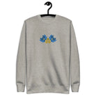 Ukrainian Folk Art Embroidered Sweatshirt - The Global Wanderer