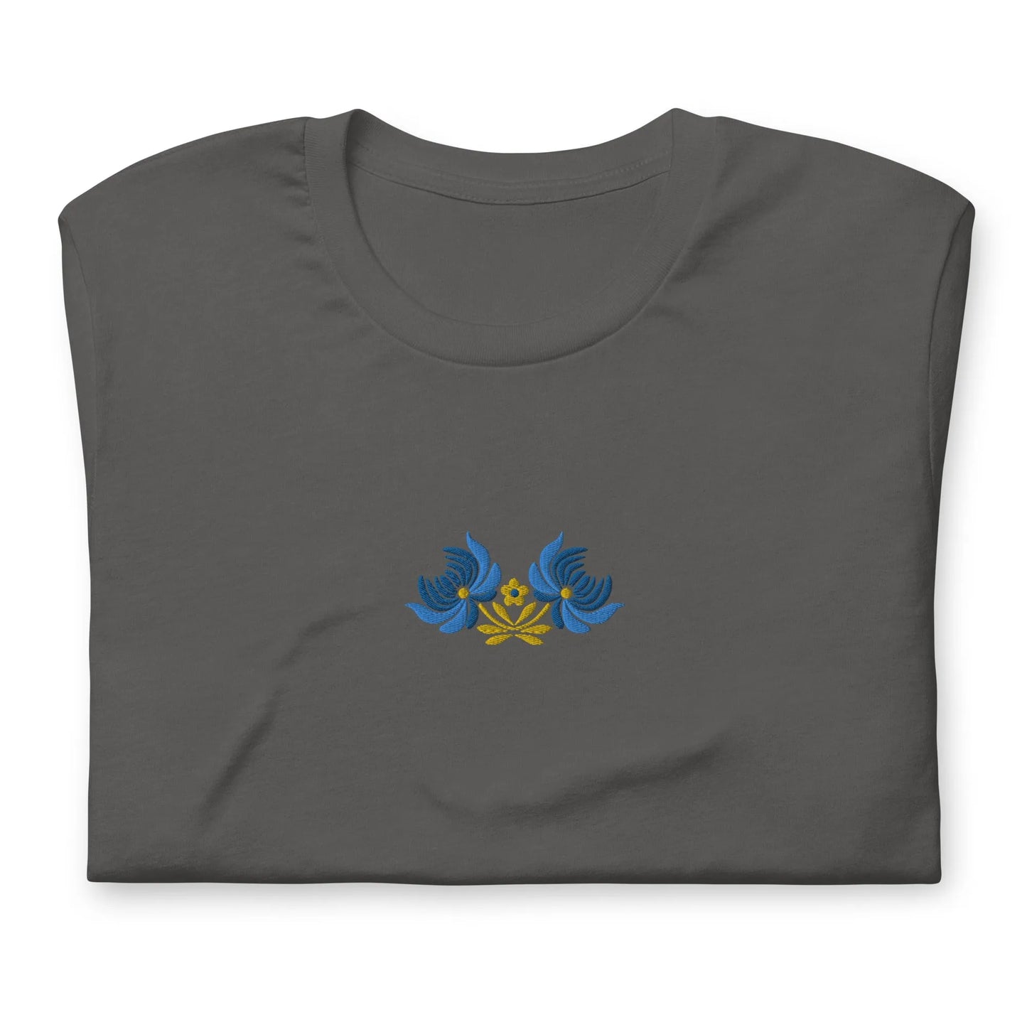 Ukrainian Folk Art Embroidered T-Shirt - The Global Wanderer