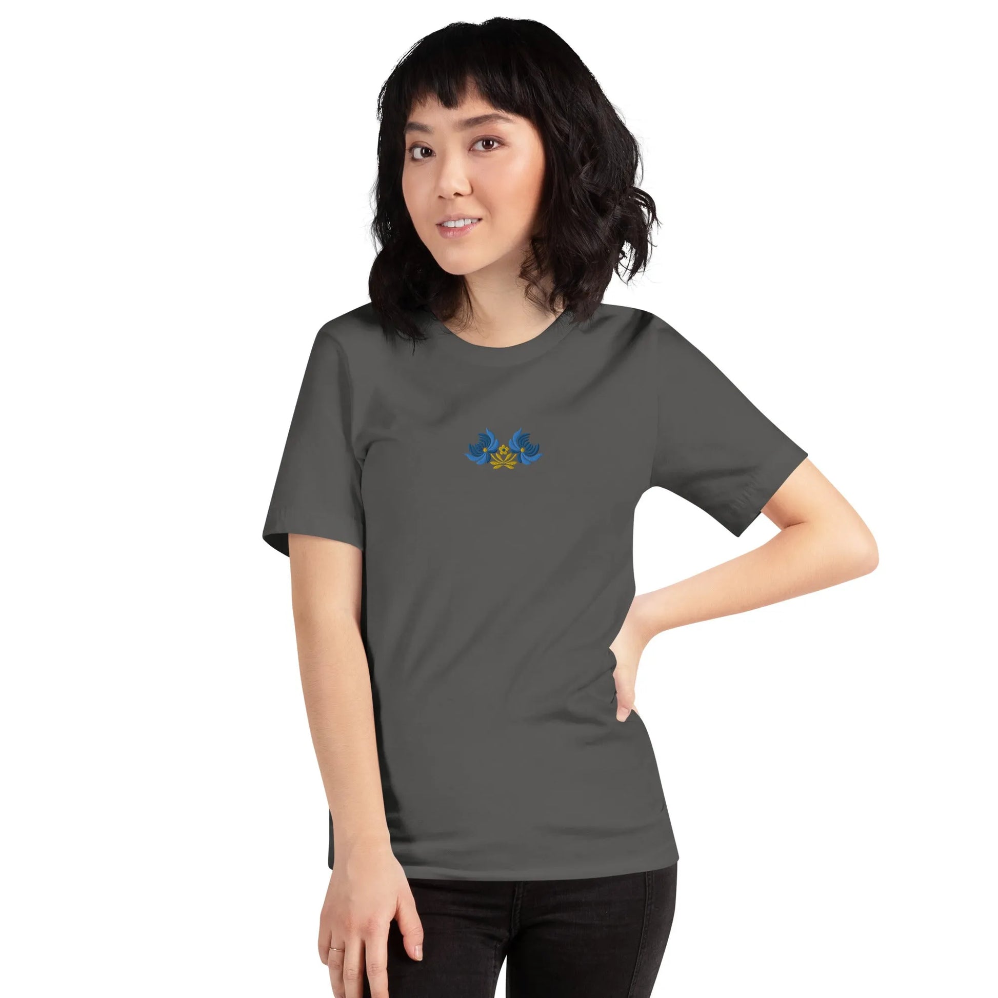 Ukrainian Folk Art Embroidered T-Shirt - The Global Wanderer