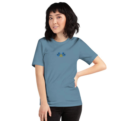 Ukrainian Folk Art Embroidered T-Shirt - The Global Wanderer