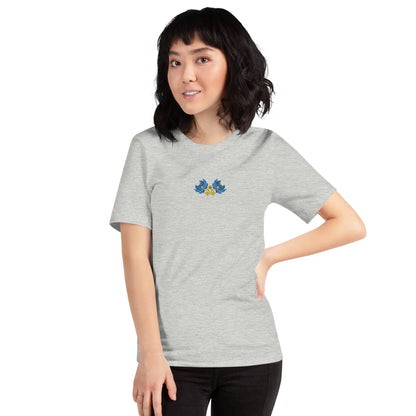 Ukrainian Folk Art Embroidered T-Shirt - The Global Wanderer