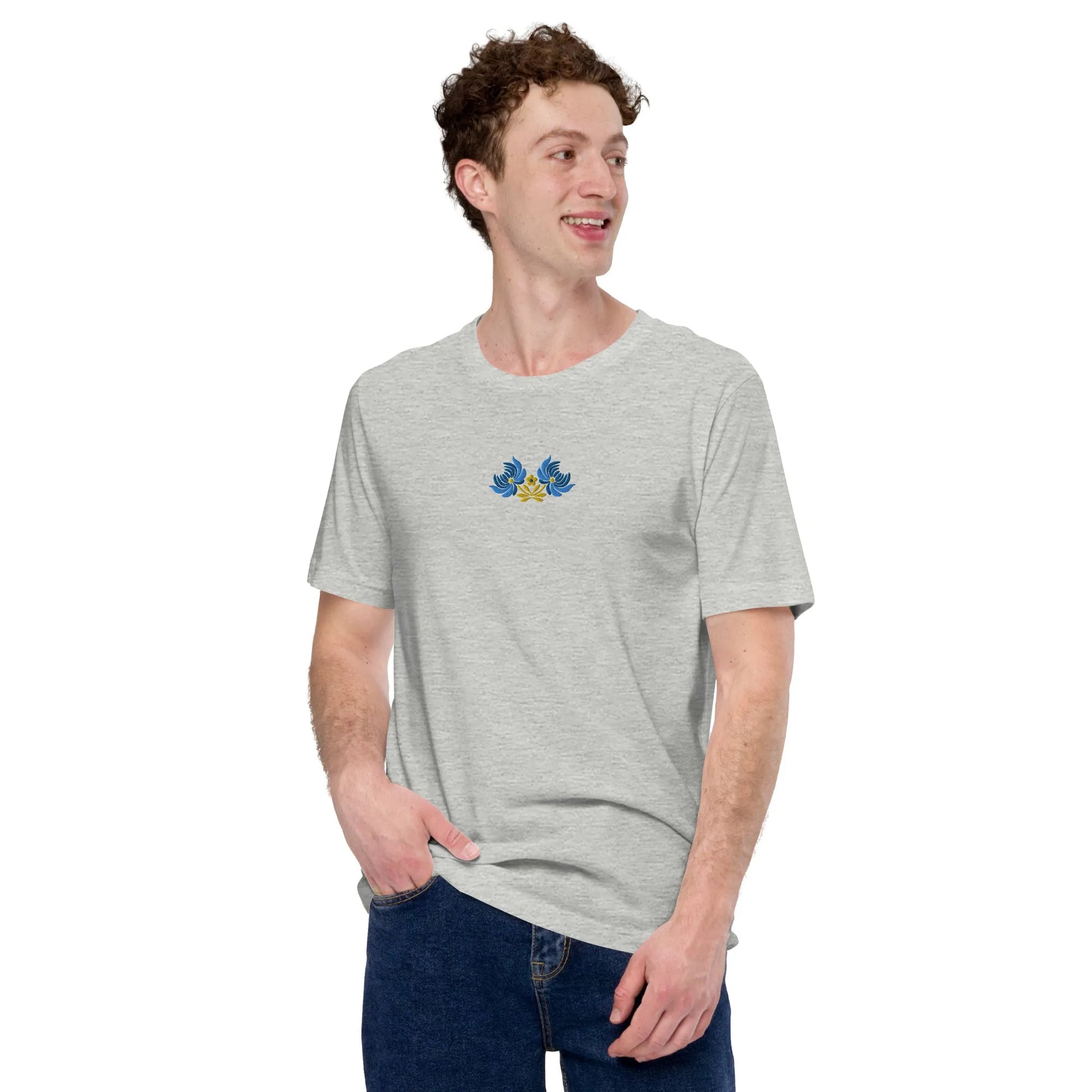 Ukrainian Folk Art Embroidered T-Shirt - The Global Wanderer