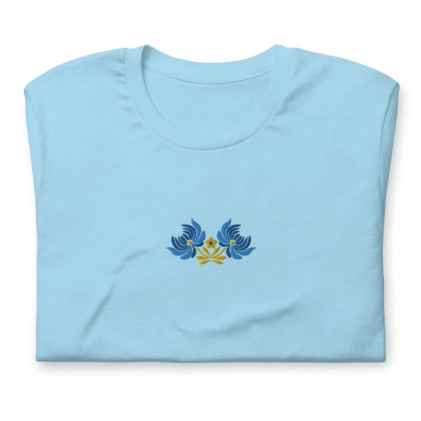 Ukrainian Folk Art Embroidered T-Shirt - The Global Wanderer