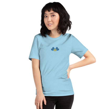 Ukrainian Folk Art Embroidered T-Shirt - The Global Wanderer