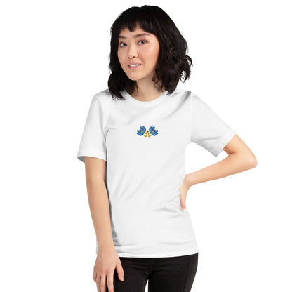 Ukrainian Folk Art Embroidered T-Shirt - The Global Wanderer