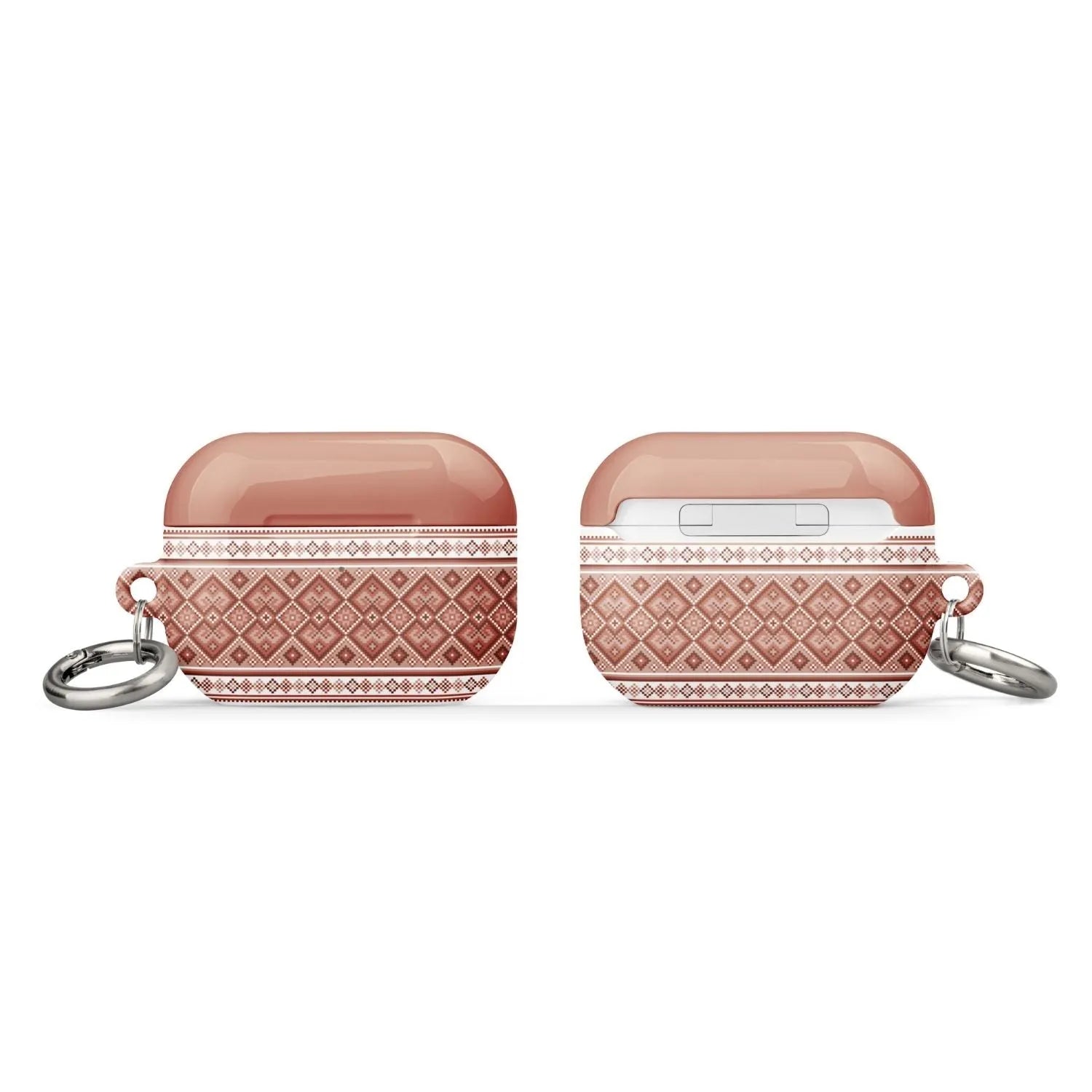 Ukrainian Vyshyvanka AirPod Pro 2 Case - Red - The Global Wanderer