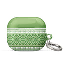 Ukrainian Vyshyvanka AirPod 3 Case - Green - The Global Wanderer