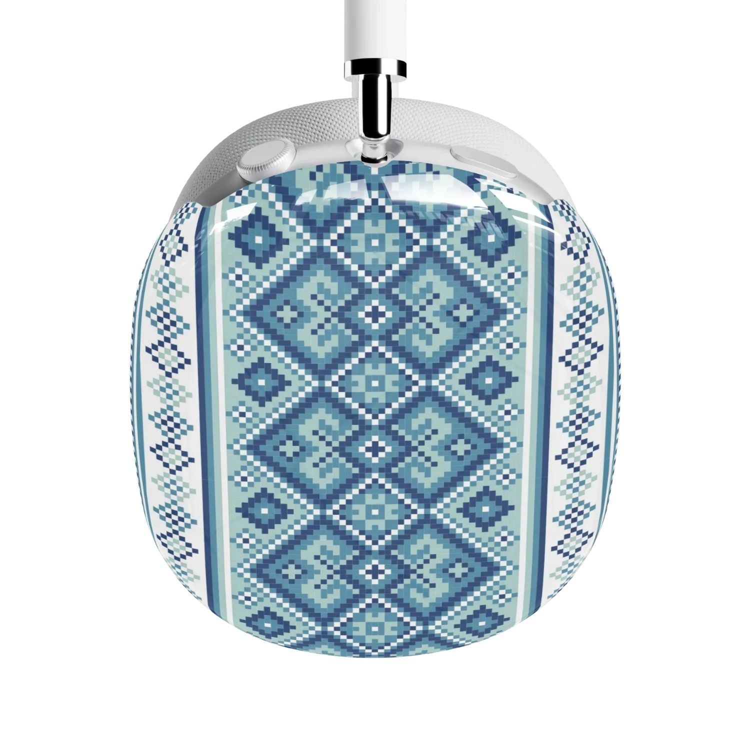 Ukrainian Vyshyvanka AirPods Max Case - Blue - The Global Wanderer