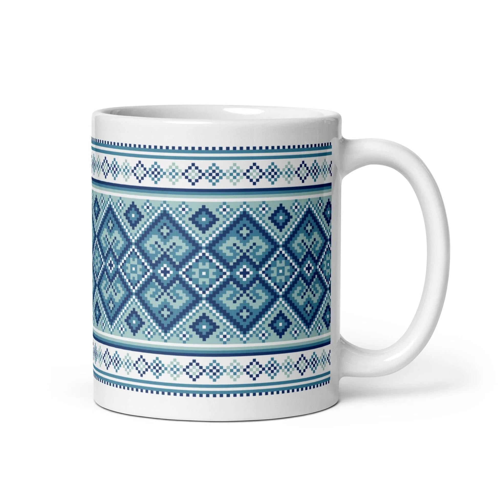 Ukrainian Vyshyvanka Mug - The Global Wanderer