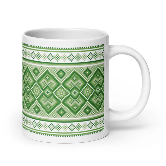 Ukrainian Vyshyvanka Mug - The Global Wanderer