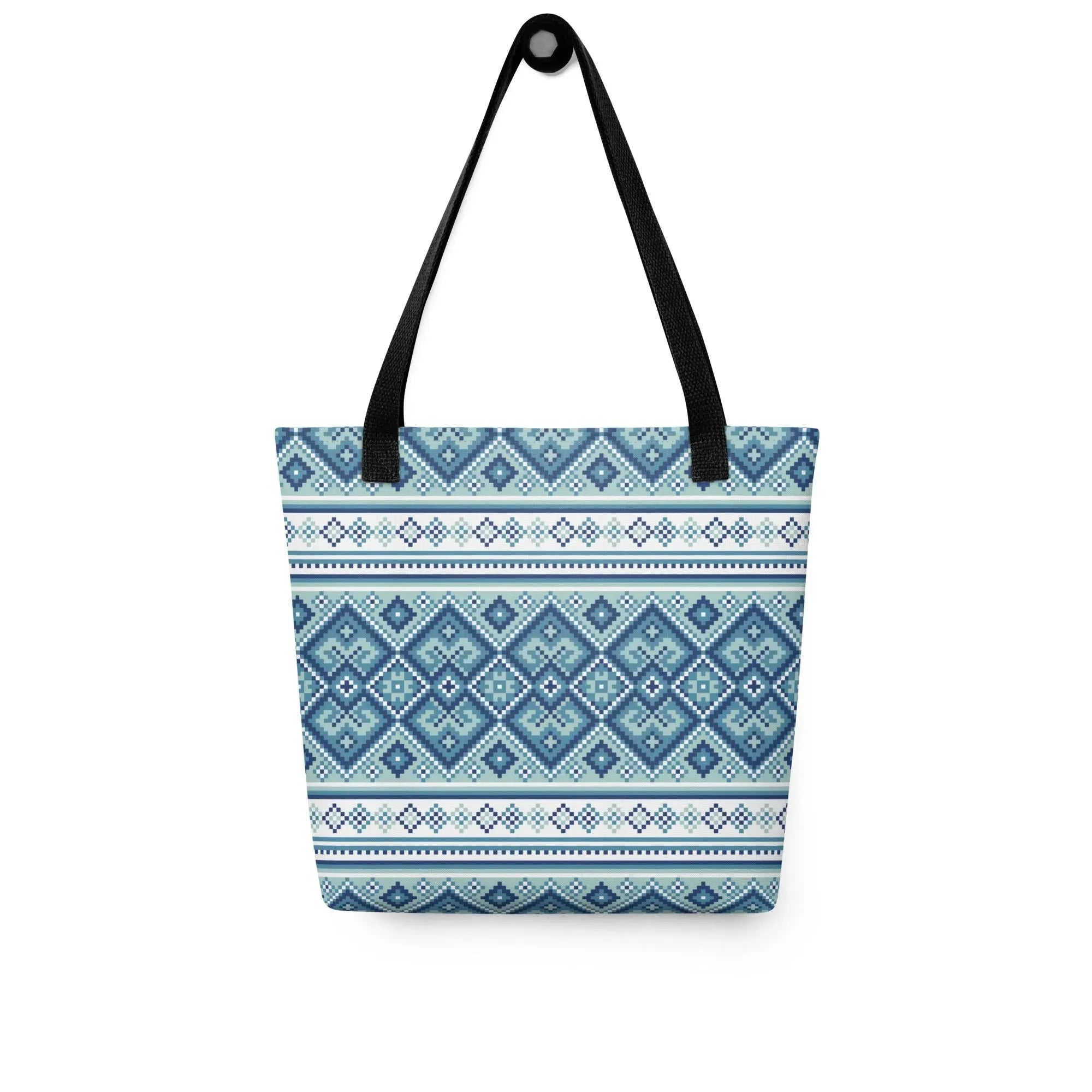 Ukrainian Vyshyvanka Print Tote Bag - The Global Wanderer