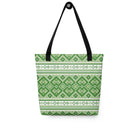 Ukrainian Vyshyvanka Print Tote Bag - The Global Wanderer