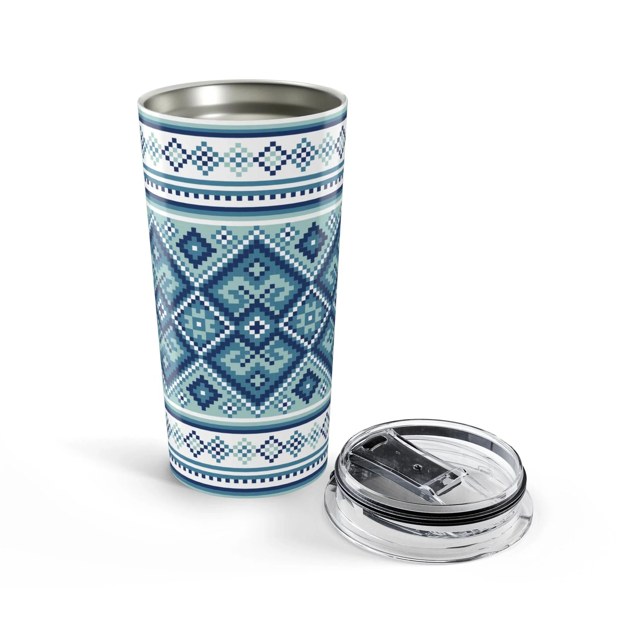 Ukrainian Vyshyvanka Tumbler - The Global Wanderer
