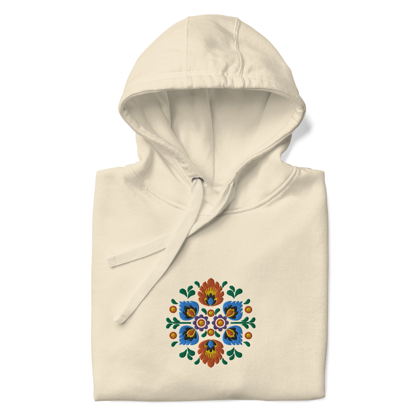 Polish Wycinanki Embroidered Hoodie