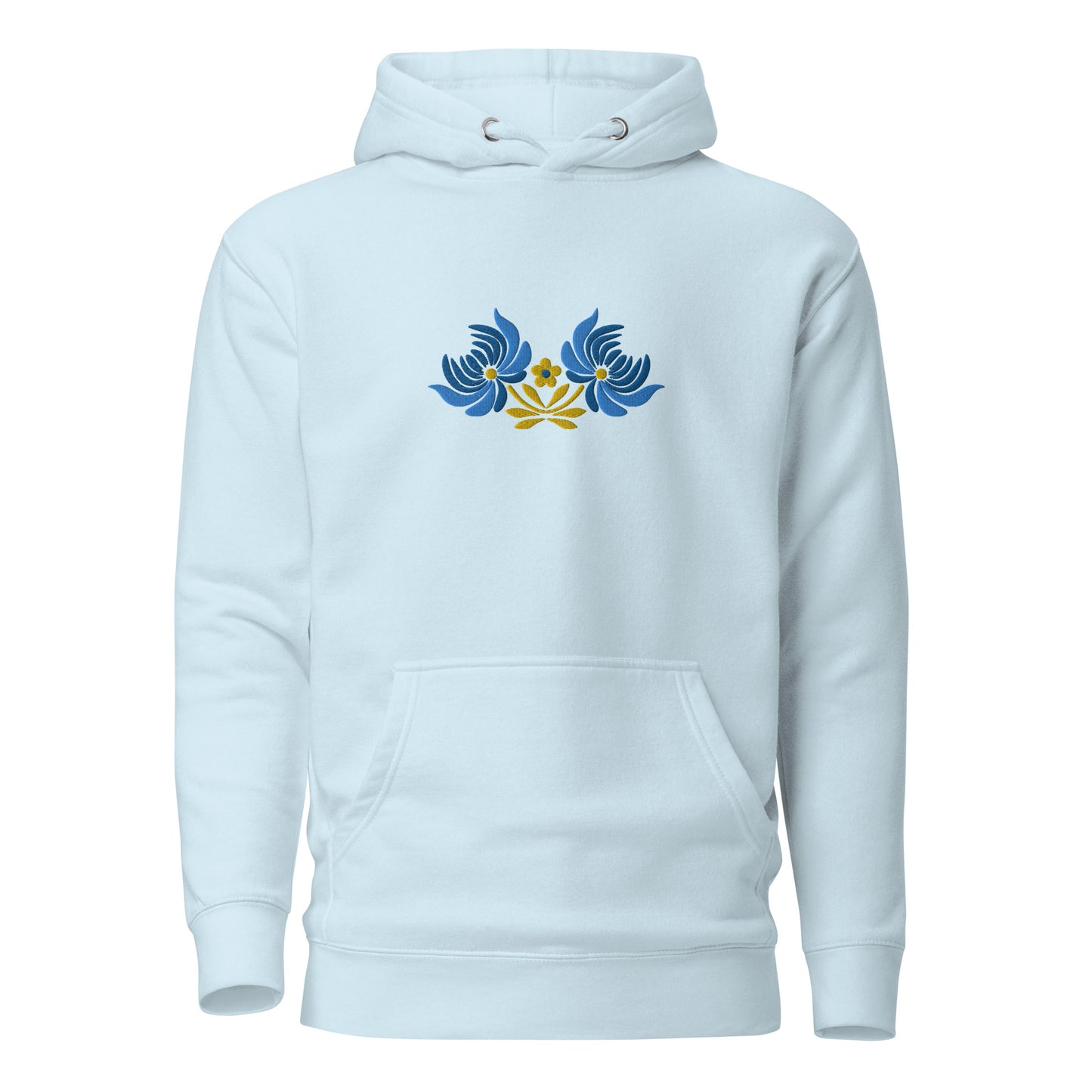 Ukrainian Folk Art Embroidered Hoodie