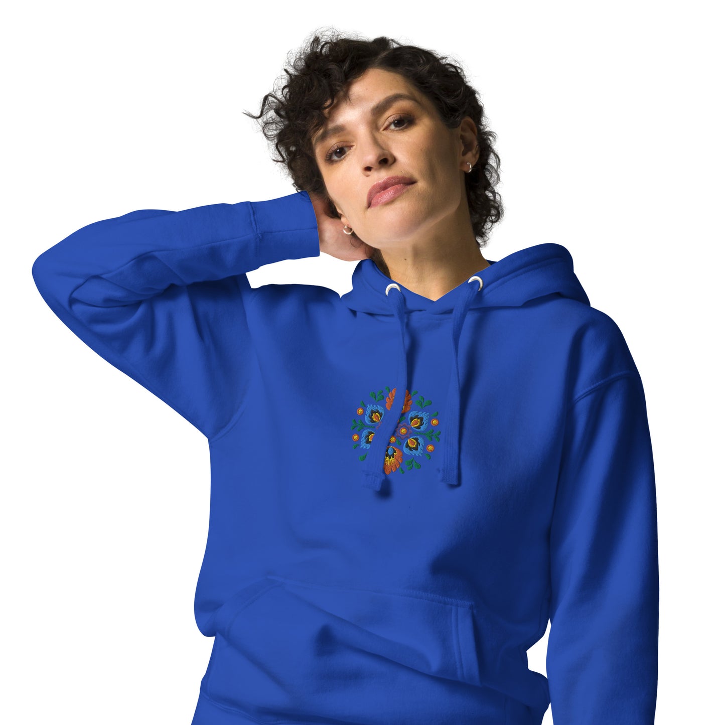 Polish Wycinanki Embroidered Hoodie