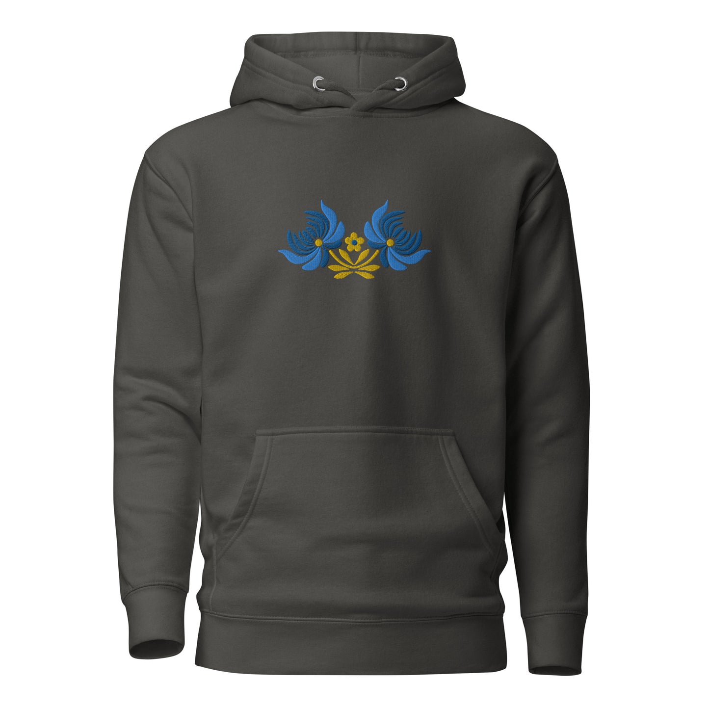 Ukrainian Folk Art Embroidered Hoodie