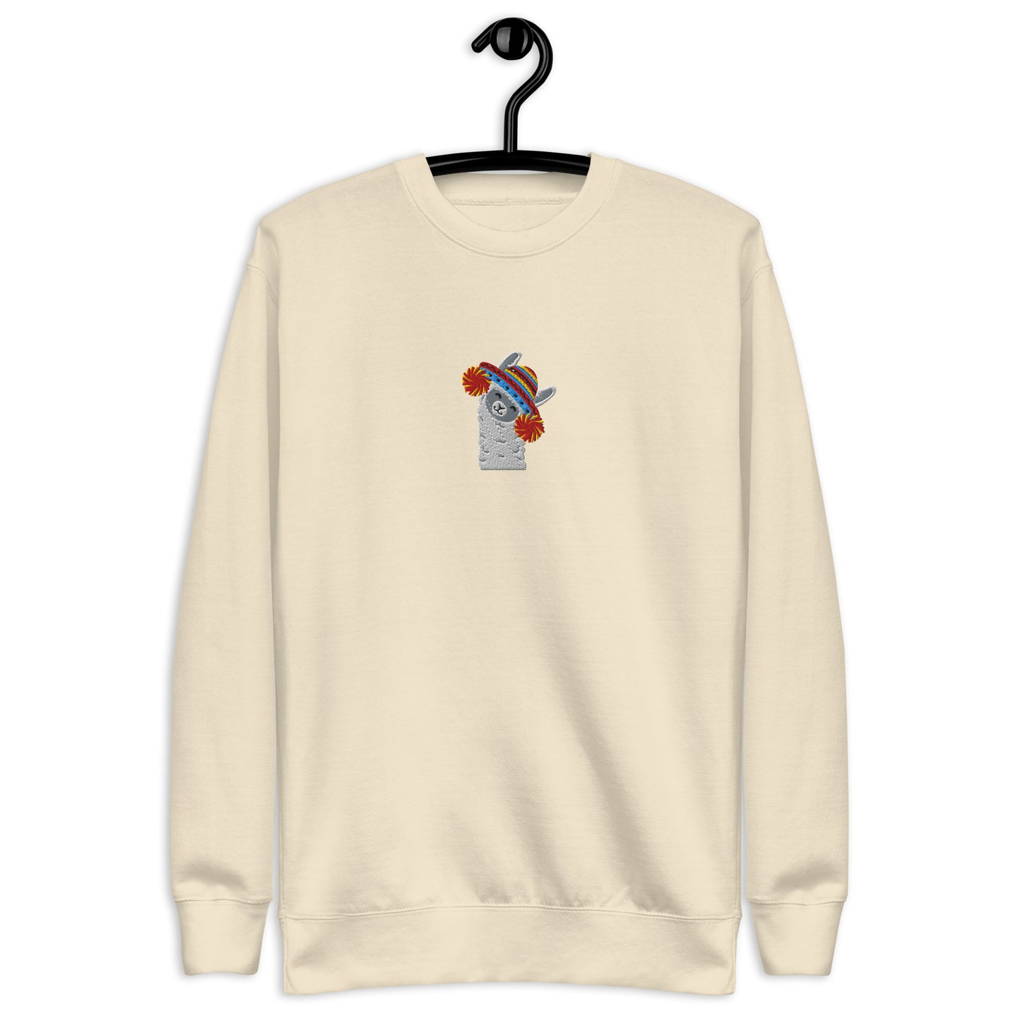 Peruvian Alpaca Embroidered Sweatshirt - The Global Wanderer