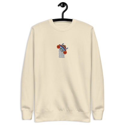 Peruvian Alpaca Embroidered Sweatshirt - The Global Wanderer