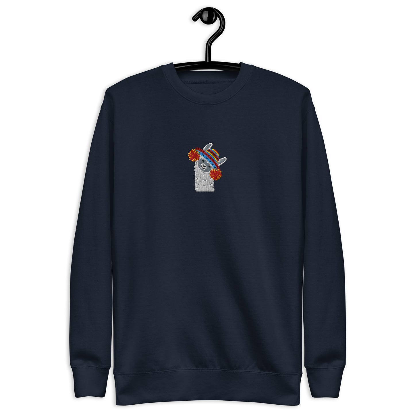 Peruvian Alpaca Embroidered Sweatshirt - The Global Wanderer