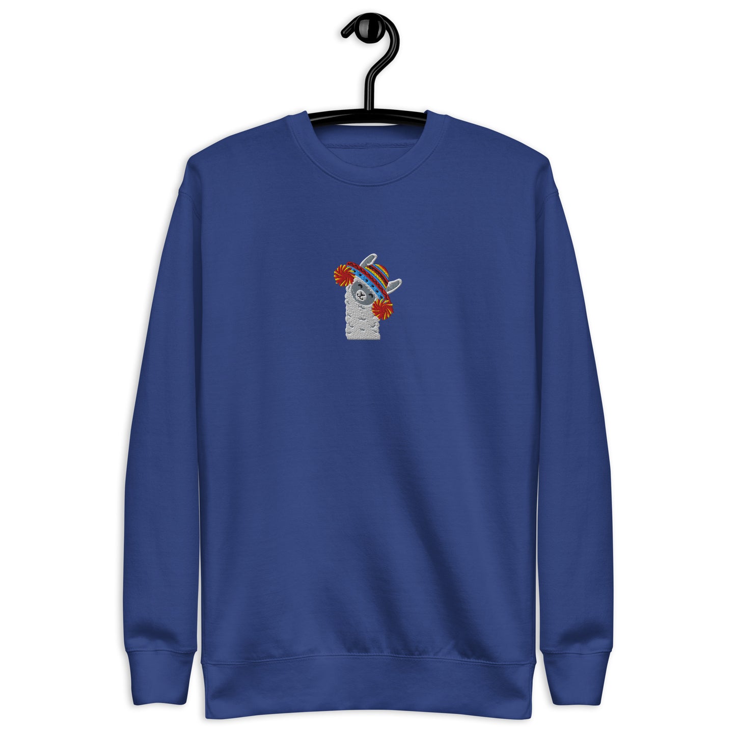 Peruvian Alpaca Embroidered Sweatshirt - The Global Wanderer