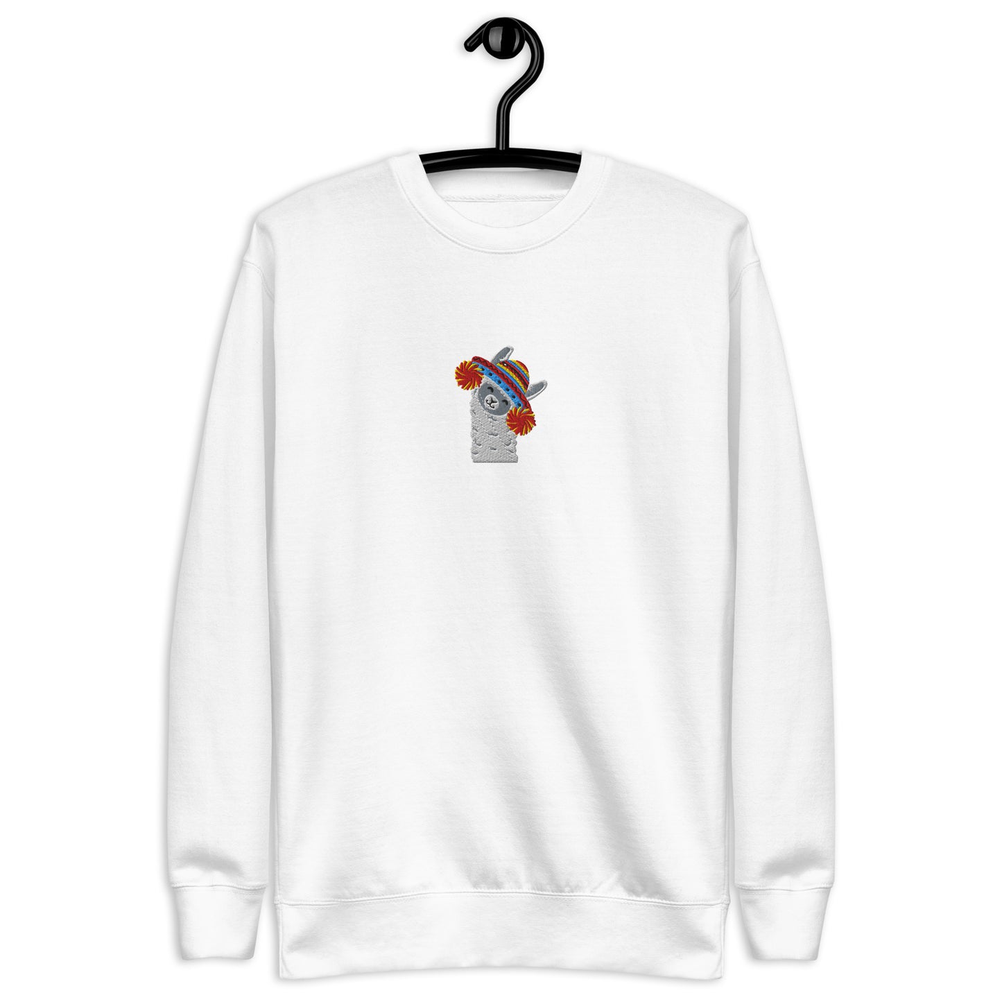 Peruvian Alpaca Embroidered Sweatshirt - The Global Wanderer